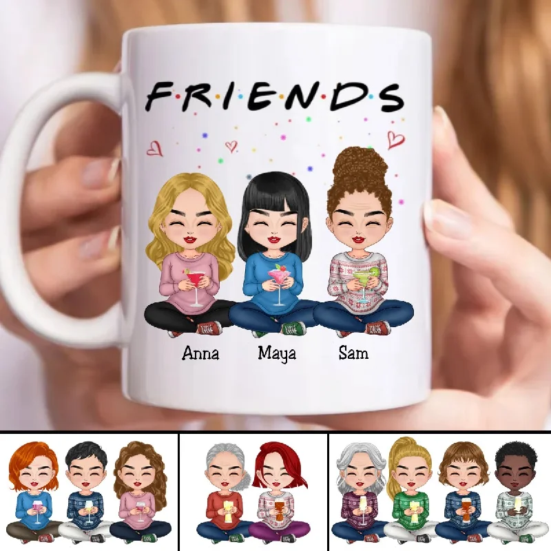 Friends - F.R.I.E.N.D.S - Personalized Mug